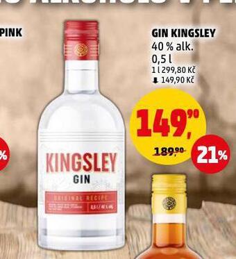 Penny Market Gin kingsley nabídka
