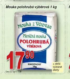 Hruška Mouka nabídka