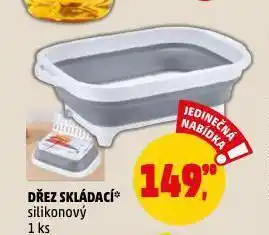 Dřez skládací
