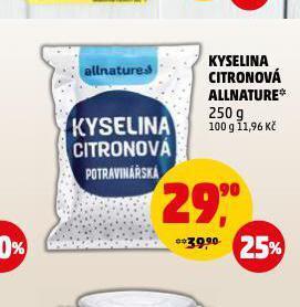 Penny Market Kyselina citronová nabídka