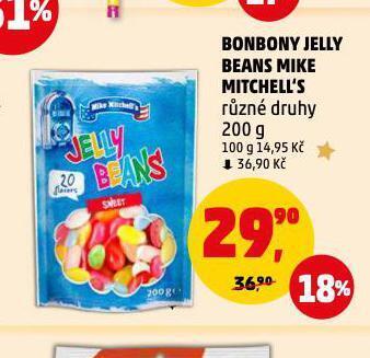 Penny Market Bonbony jelly beans mike mitchell's nabídka