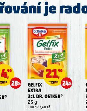 Penny Market Dr. oetker gelfix nabídka