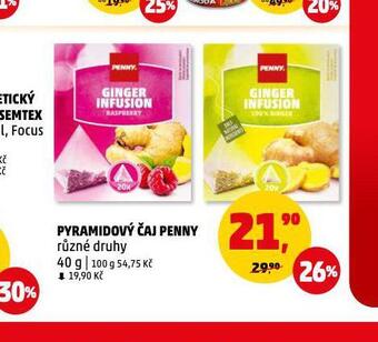 Penny Market Pyramidový čaj nabídka