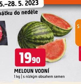 Terno Meloun vodní nabídka