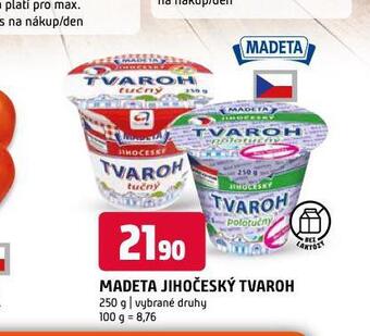 Terno Madeta jihočeský tvaroh nabídka
