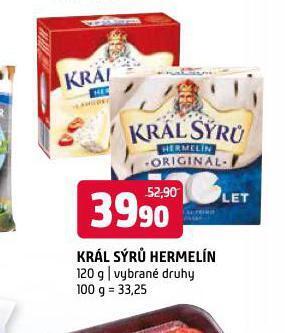 Terno Král sýrů hermelín nabídka