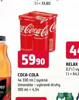 Terno Coca-cola nabídka
