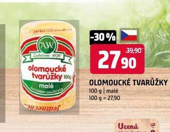 Terno Olomoucké tvarůžky nabídka