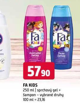 Terno Fa kids sprchový gel nabídka