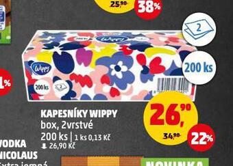 Penny Market Wippy kapesníky nabídka