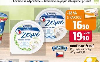 Terno Jihočeské žervé nabídka