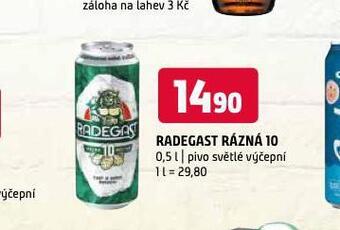 Terno Pivo radegast nabídka