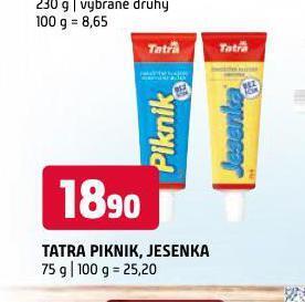 Terno Tatra jesenka nabídka