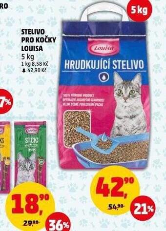 Penny Market Stelivo pro kočky louisa nabídka