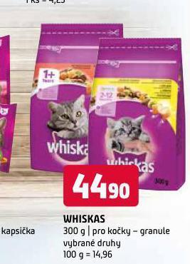 Terno Whiskas granule pro kočky nabídka