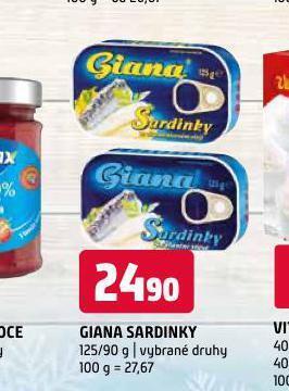 Terno Giana sardinky nabídka