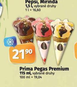 Coop Prima pegas premium nabídka