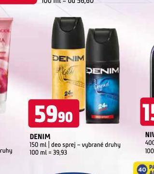 Terno Denim deo sprej nabídka