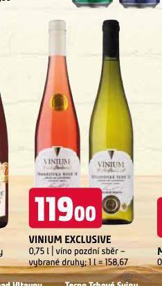 Terno Vinium exclusive nabídka