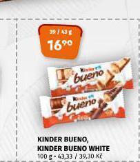 Terno Kinder bueno nabídka
