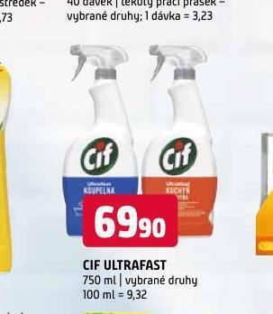 Terno Cif ultrafast nabídka
