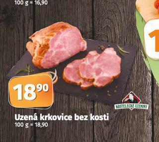 Coop Uzená krkovice bez kosti nabídka