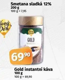 Coop Gold instantní káva nabídka