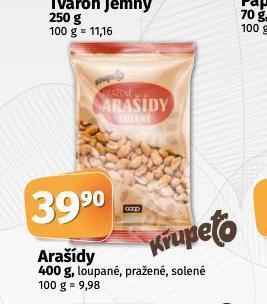 Coop Arašídy nabídka