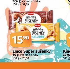 Coop Emco super sušenky nabídka
