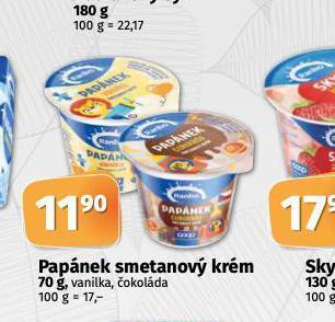 Coop Papánek smetanový krém nabídka