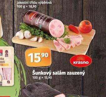 Coop Šunkový salám zauzený nabídka