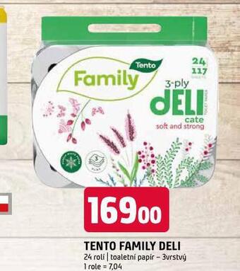 Terno Tento toaletní papír nabídka