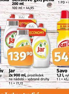 Coop Jar prostředek na nádobí nabídka