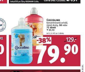 Rossmann Coccolino aviváž nabídka