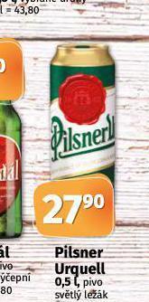 Coop Pivo pilsner urquell nabídka