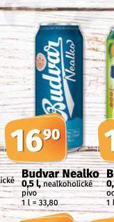 Coop Budvar nealko nabídka