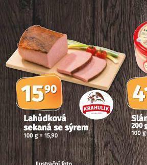 Coop Lahůdková sekaná se sýrem nabídka