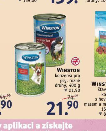 Rossmann Winston konzerva pro psy nabídka