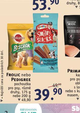 Rossmann Pedigree pochoutky pro psy nabídka