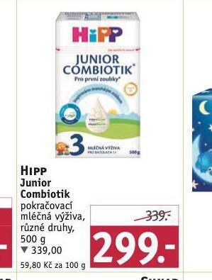 Rossmann Hipp junior combiotik nabídka
