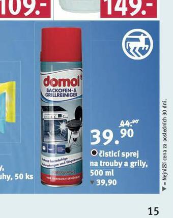 Rossmann Domol čistící sprej na trouby a grily nabídka