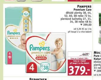 Rossmann Pampers dětské plenky nabídka