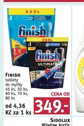 Rossmann Finish tablety do myčky nabídka