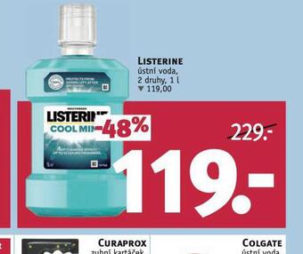 Rossmann Listerine ústní voda nabídka