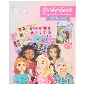 Action Kniha se samolepkami selfie girls nabídka