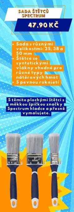 Action SADA ŠTĚTCŮ SPECTRUM nabídka