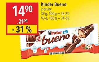 Globus Kinder Bueno nabídka