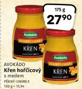 AVOKÁDO Křen hořčicový 175g