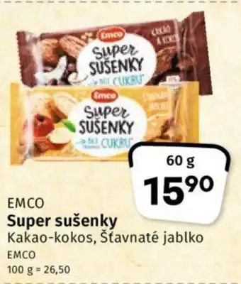 Coop EMCO Super sušenky 60g nabídka