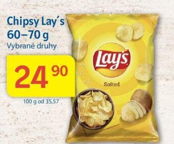 Kubík potraviny Chipsy Lay's 60-70 g nabídka